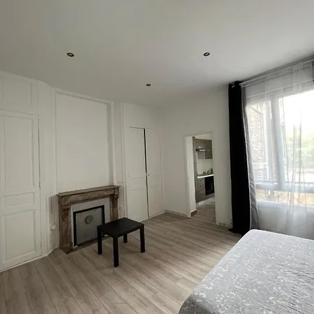 Appartement Libergier 1G, face à la Cathédrale à Reims Extérieur photo